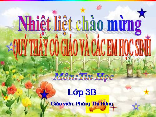 Chương III. Bài 3. Tập gõ các phím ở hàng dưới