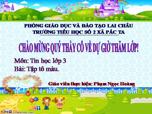 Chương IV. Bài 1. Tập tô màu