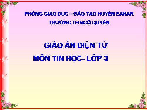 Chương I. Bài 5. Máy tính trong đời sống