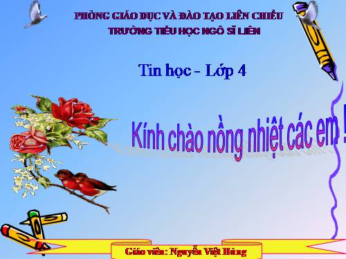 Chương IV. Bài 1. Tập tô màu