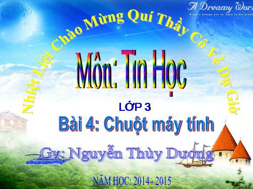 Chương I. Bài 4. Chuột máy tính