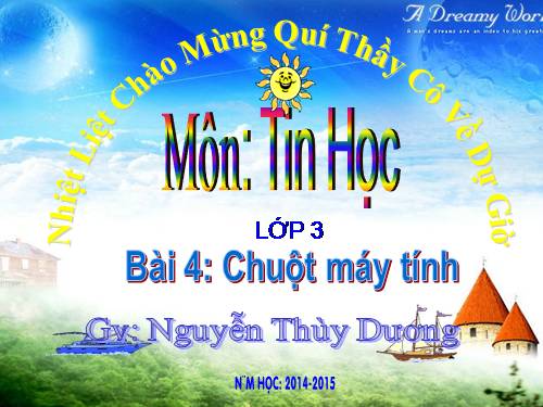 Chương I. Bài 4. Chuột máy tính