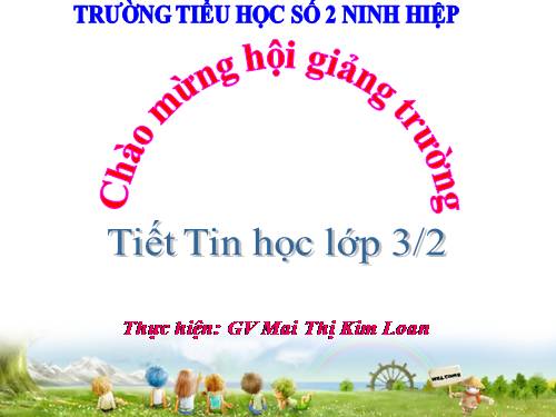 Chương III. Bài 2. Tập gõ các phím ở hàng trên