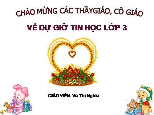 Chương III. Bài 2. Tập gõ các phím ở hàng trên