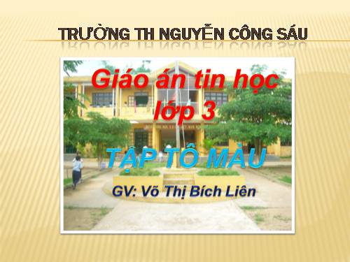 Chương IV. Bài 1. Tập tô màu