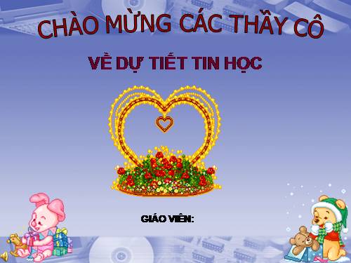 Chương III. Bài 2. Tập gõ các phím ở hàng trên