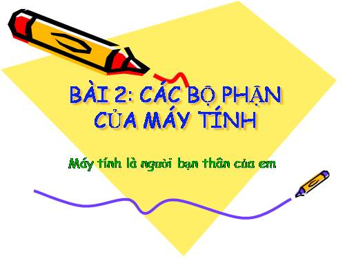 Chương I. Bài 1. Người bạn mới của em