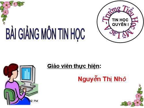 Chương IV. Bài 1. Tập tô màu