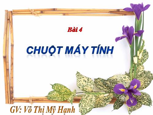 Chương I. Bài 4. Chuột máy tính