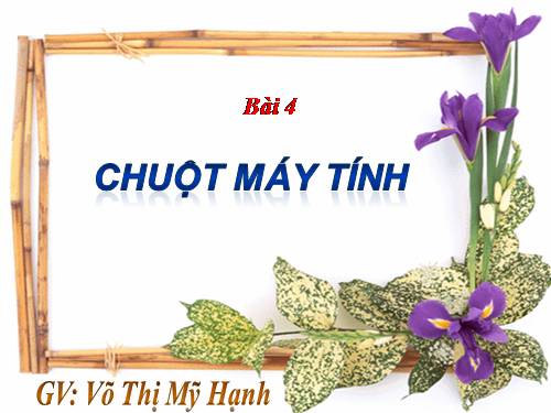 Chương I. Bài 4. Chuột máy tính