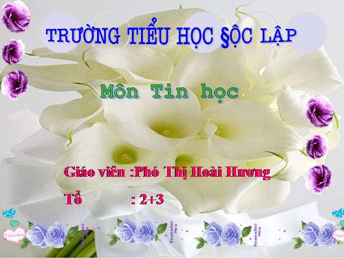 Chương VI. Bài 1. Học toán với phần mềm Cùng học toán 3