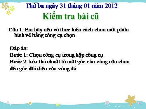 Chương IV. Bài 5. Di chuyển hình