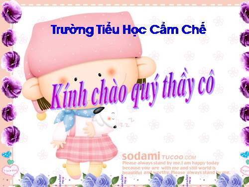 Chương VI. Bài 1. Học toán với phần mềm Cùng học toán 3