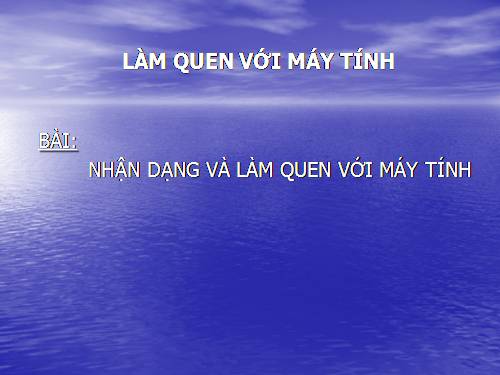 lam quen voi may tinh