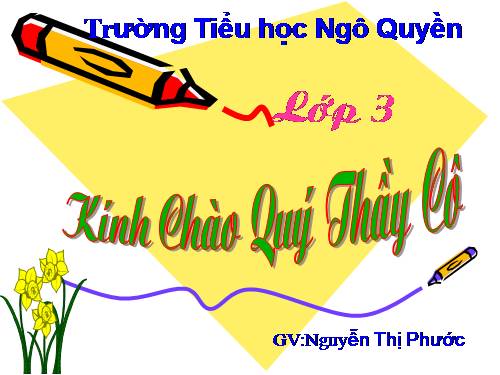 Chương VI. Bài 1. Học toán với phần mềm Cùng học toán 3