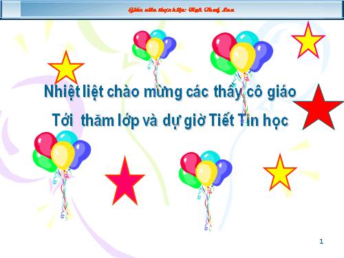 Chương III. Bài 3. Tập gõ các phím ở hàng dưới