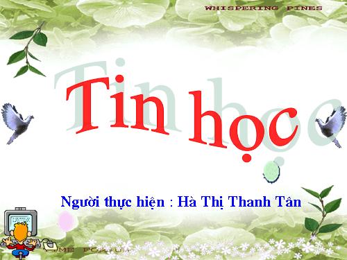 Chương III. Bài 3. Tập gõ các phím ở hàng dưới