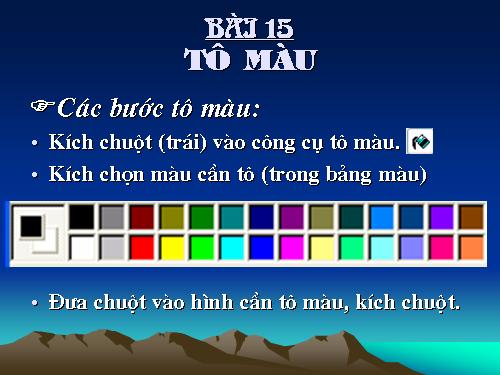 Bai 14 Gioi thieu cong cu Paint