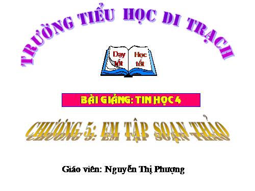 Chương V. Bài 1. Bước đầu soạn thảo