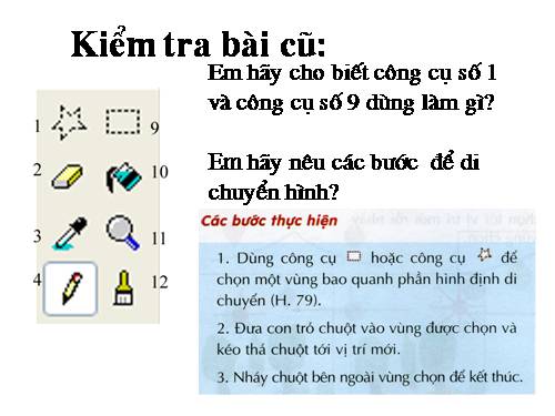 Chương IV. Bài 5. Di chuyển hình