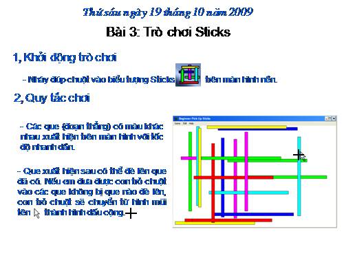 Chương II. Bài 3. Trò chơi Sticks