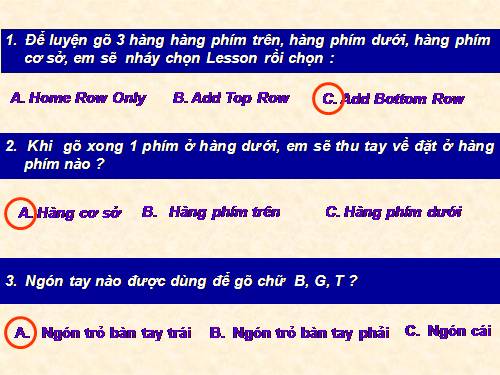 Chương III. Bài 4. Tập gõ các phím ở hàng phím số