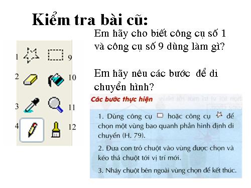 Chương IV. Bài 5. Di chuyển hình