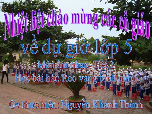 Tiết 2. HH: Reo vang bình minh