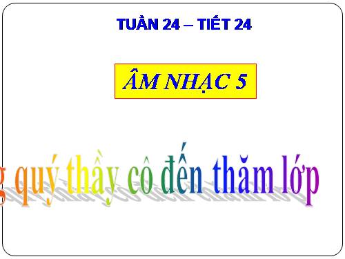 Tiết 24. HH: Màu xanh quê hương