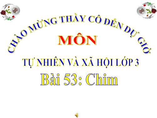 Tiết 6. HH: Con chim hay hót