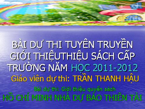 Tiết 24. HH: Màu xanh quê hương