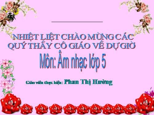 Tiết 30. HH: Dàn đồng ca mùa hạ