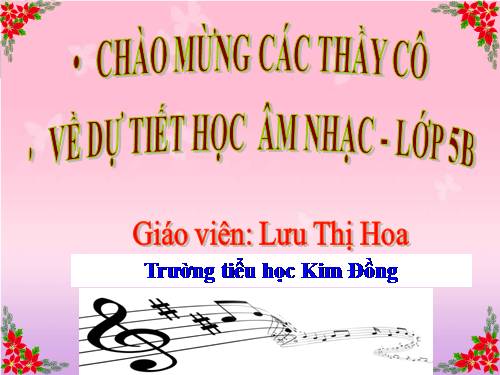 Tiết 20. OTBH: Hát mừng - TĐN: TĐN số 5