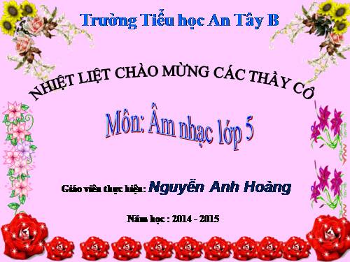 Tiết 30. HH: Dàn đồng ca mùa hạ