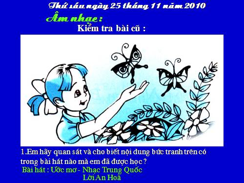 Tiết 13. OTBH: Ước mơ - TĐN: TĐN số 4