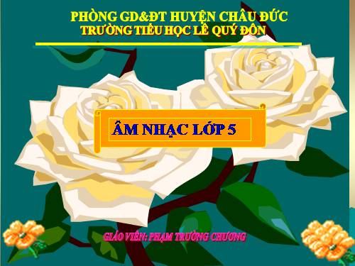 Tiết 10. OTBH: Những bông hoa những bài ca - Giới thiệu một số nhạc cụ nước ngoài