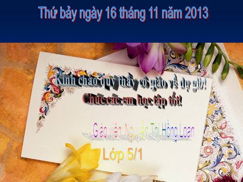 Tiết 9. HH: Những bông hoa những bài ca