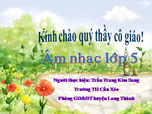 Tiết 14. Ôn tập 2 bài hát: Những bông hoa những bài ca, Ước mơ