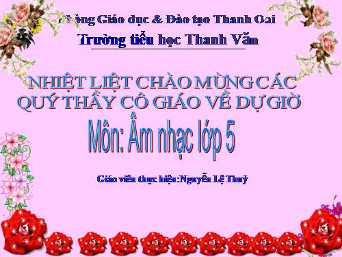 Tiết 31. OTBH: Dàn đồng ca mùa hạ