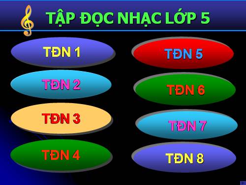 8 BÀI TẬP ĐỌC NHẠC LỚP 5