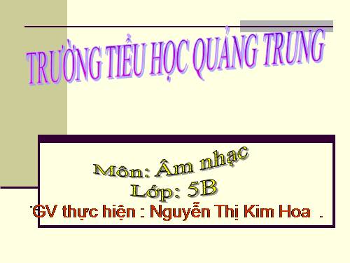 Tiết 26. HH: Em vẫn nhớ trường xưa