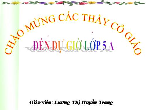 Tiết 19. HH: Hát mừng