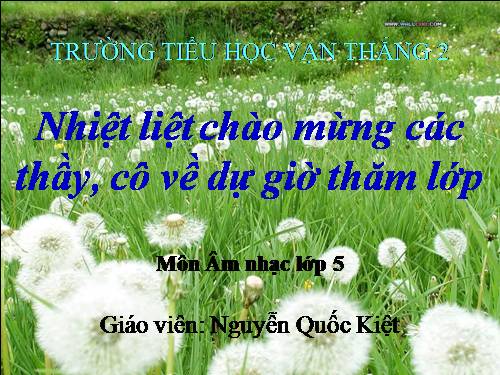 Tiết 10. OTBH: Những bông hoa những bài ca - Giới thiệu một số nhạc cụ nước ngoài