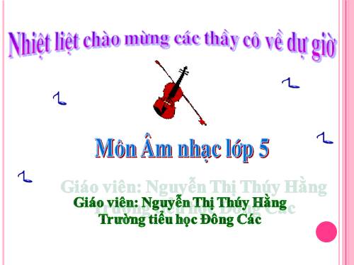 Tiết 11. TĐN: TĐN số 3