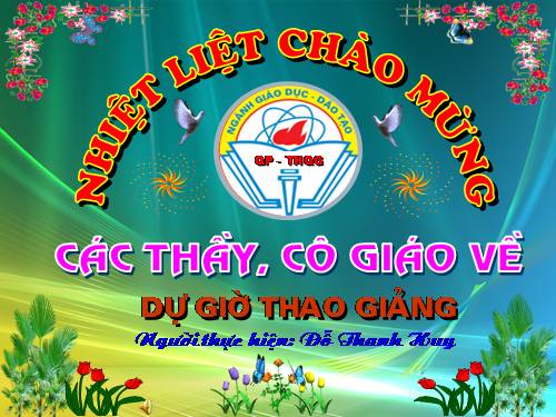 Tiết 19. HH: Hát mừng