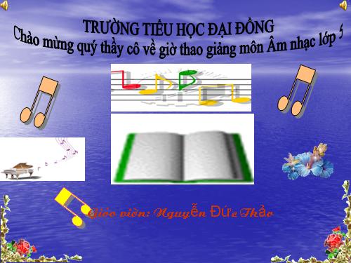 Tiết 9. HH: Những bông hoa những bài ca