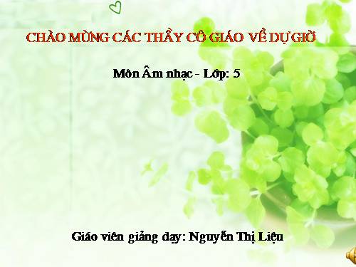 Tiết 11. TĐN: TĐN số 3