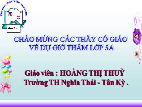 Tiết 12. HH: Ước mơ