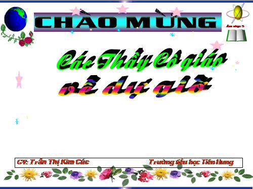 Tiết 10. OTBH: Những bông hoa những bài ca - Giới thiệu một số nhạc cụ nước ngoài