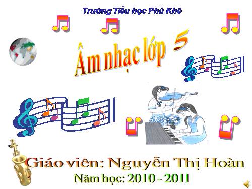 Tiết 30. HH: Dàn đồng ca mùa hạ